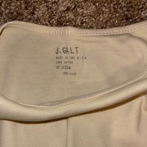 Light yellow brandy t shirt